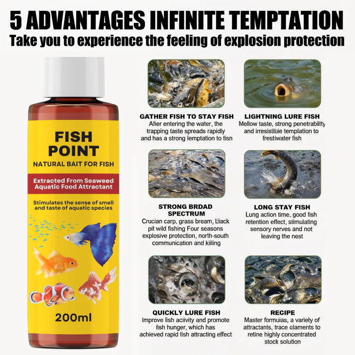 NATURAL BAIT FOR FISH