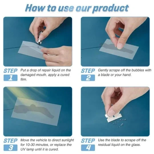 DIY Glass Repair Kit