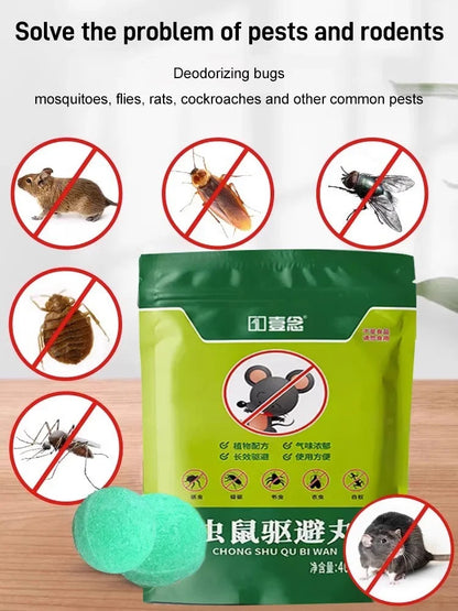 rodent and insect repellent sphere